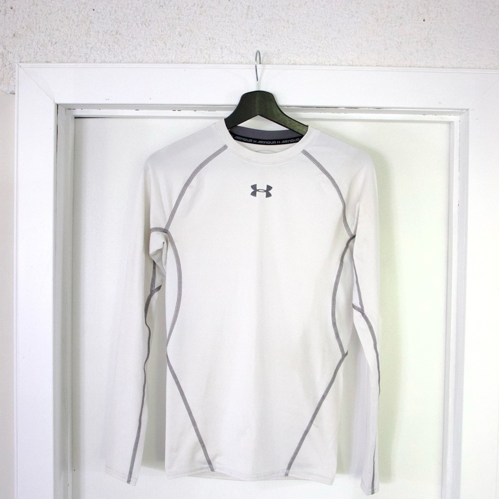 Under Armour Heat Gear White Compression Shirt